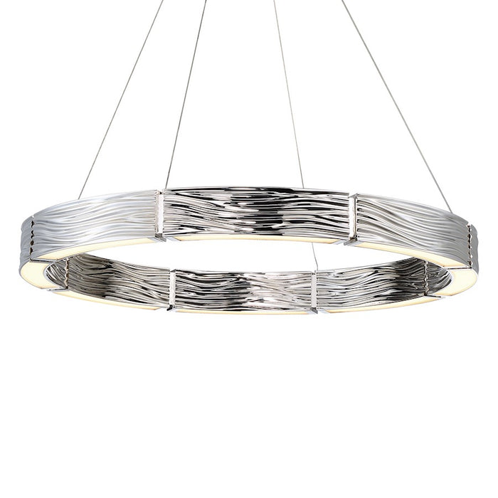 Modern Forms Zelda 12Lt 29" LED Chandelier/3000K, Polished Nickel