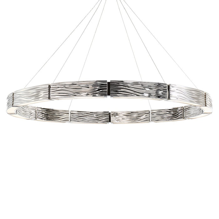 Modern Forms Zelda 12Lt 48" LED Chandelier/3000K, Polished Nickel