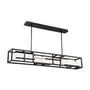 Modern Forms Memory 1 Light 56" LED Linear Pendant/3000K, Black - PD-56856-BK