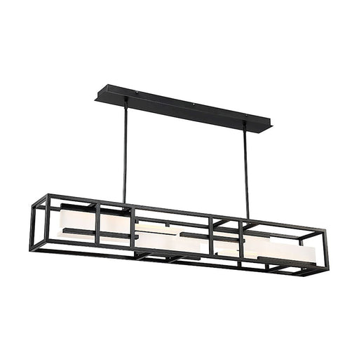 Modern Forms Memory 1 Light 56" LED Linear Pendant/3000K, Black - PD-56856-BK