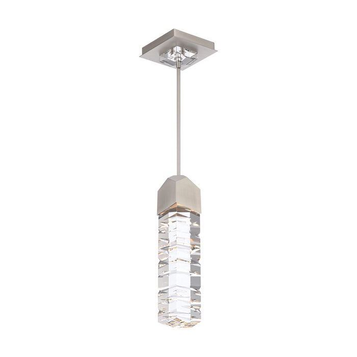 Modern Forms Juliet 15" LED Pendant/3500K/K-9 Faceted Crystal, NK - PD-58115-BN