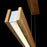 Modern Forms Drift 1 Light 38" LED Linear Pendant/3000K, Walnut