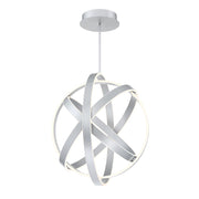 Modern Forms Kinetic 1Lt 28" LED Adj Chandelier/3500K, Titanium - PD-61728-TT
