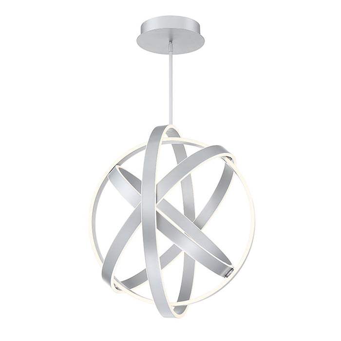 Modern Forms Kinetic 1Lt 28" LED Adj Chandelier/3500K, Titanium - PD-61728-TT