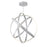 Modern Forms Kinetic 1Lt 38" LED Adj Chandelier/3500K, Titanium - PD-61738-TT