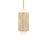 Modern Forms Caviar 7" LED Mini-Pendant, 3000K, Beige/Brass