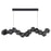 Modern Forms Riddle 13 Light LED Linear Pendant/3000K, Black