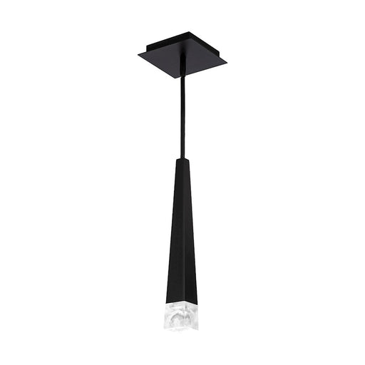 Modern Forms Harper 1 Light 14" LED Mini Pendant/3000K, Black - PD-64114-BK