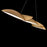 Modern Forms Sydney 5Lt 56" LED Linear Pendant/3000K, Brass