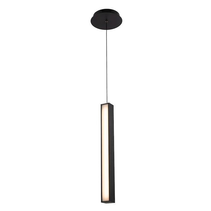 Modern Forms Chaos 1 Light 20" LED 1 Light Pendant/3000K, Black - PD-64820-BK