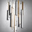 Modern Forms Chaos LED 21Lt RD Pendant/3000K, Black/Brass