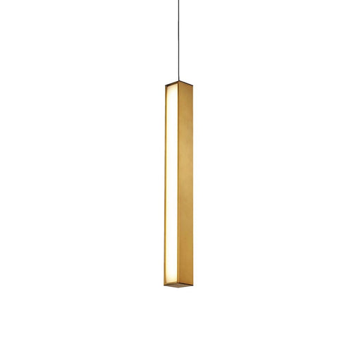 Modern Forms Chaos 1Lt 26" LED 1Lt Pendant/3000K, Brass - PD-64826-AB