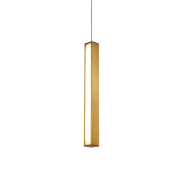 Modern Forms Chaos 1Lt 26" LED 1Lt Pendant/3000K, Brass - PD-64826-AB