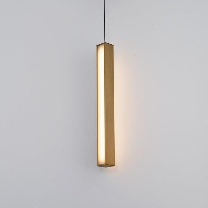 Modern Forms Chaos 1Lt 26" LED 1Lt Pendant/3000K, Brass