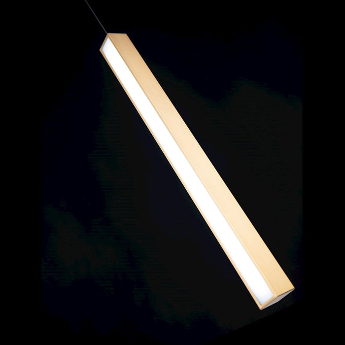 Modern Forms Chaos 1Lt 26" LED 1Lt Pendant/3000K, Brass