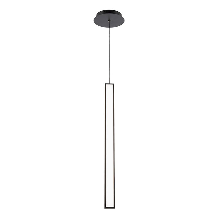 Modern Forms Chaos 1 Light 26" LED 1 Light Pendant/3000K, Black