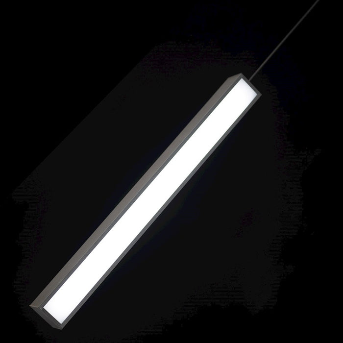 Modern Forms Chaos 1 Light 26" LED 1 Light Pendant/3000K, Black