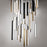 Modern Forms Chaos 41Lt 36" LED SQ Pendant/3000K, BK BS