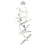 Modern Forms Chaos 15Lt 75" LED Vert Chandelier/3000K, Aluminum - PD-64875-AL