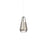 Modern Forms Ingot 1Lt 10" LED Mini Pendant/3000K, Nickel - PD-66110-BN