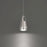 Modern Forms Ingot 1Lt 10" LED Mini Pendant/3000K, Nickel