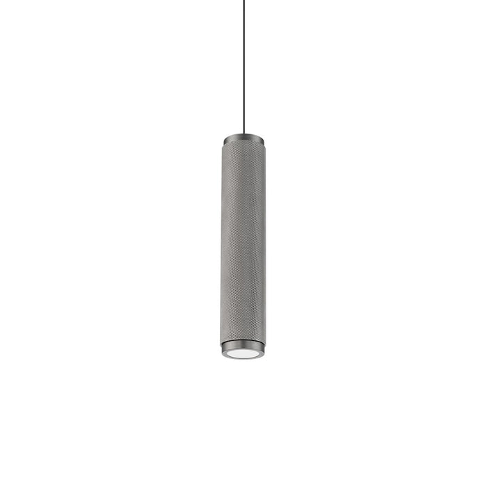 Modern Forms Burning Man 1Lt 14" LED Mini Pendant/3000K, Nickel - PD-67014-AN