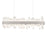 Modern Forms Acropolis 46" LED Linear Chandelier/3000K, NK/Alabast