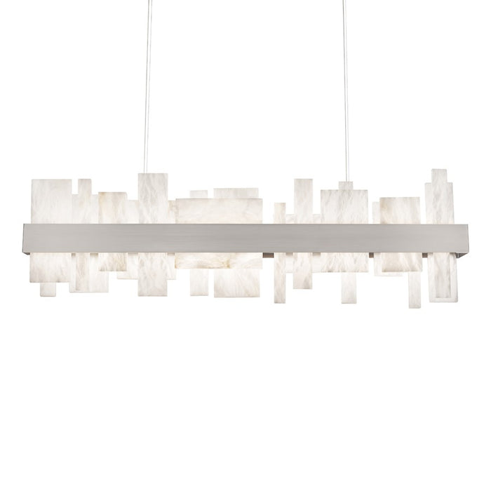 Modern Forms Acropolis 46" LED Linear Chandelier/3000K, NK/Alabast