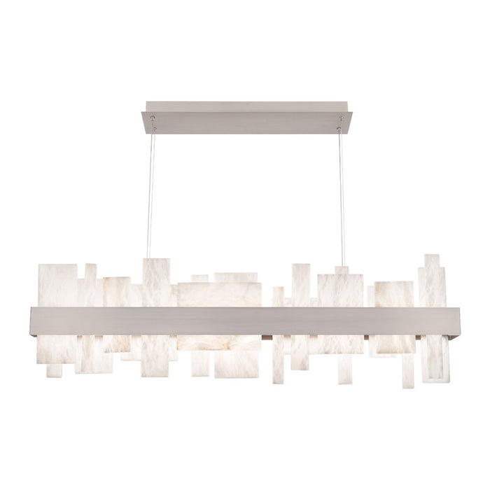 Modern Forms Acropolis 46" LED Linear Chandelier/3000K, NK/Alabast