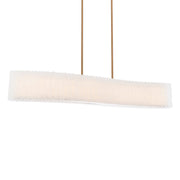 Modern Forms Rhiannon 48" LED Linear Chandelier/3000K/Crystal, BS - PD-70148-AB