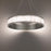 Modern Forms Coliseo 28" LED RD Chandelier/3000K , NK/Alabaster