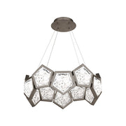 Modern Forms Starlight Starbright LED RD Chandelier/3000K/NK, BS - PD-74126-AN