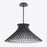 Modern Forms Zenya 1 Light 23" LED Pendant/3000K, Black