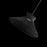 Modern Forms Zenya 1 Light 23" LED Pendant/3000K, Black