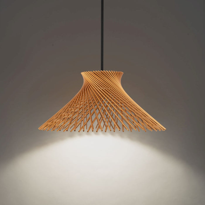 Modern Forms Zenya 1 Light 23" LED Pendant/3000K, Gold