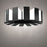 Modern Forms Chronos 12 light 34" LED Chandelier/3000K, Black