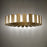 Modern Forms Chronos 22 light 50" LED Chandelier/3000K, Aged Brass