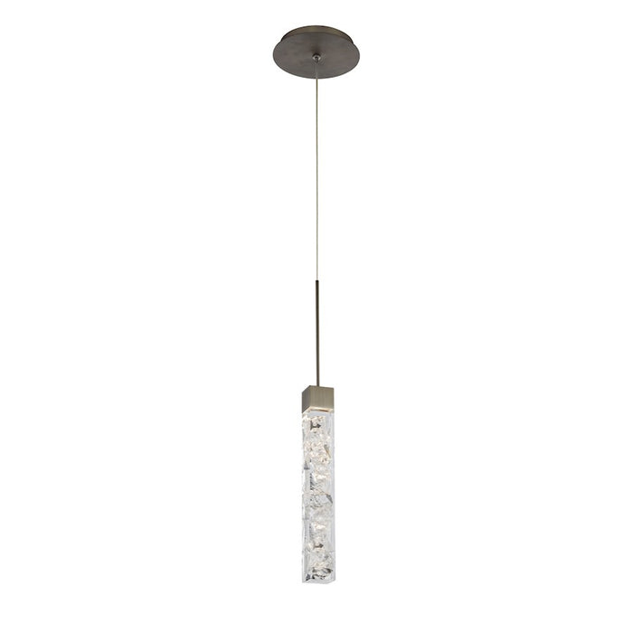 Modern Forms Minx 1Lt 13" LED Mini Pendant/3000K, Antique Nickel - PD-78013-AN