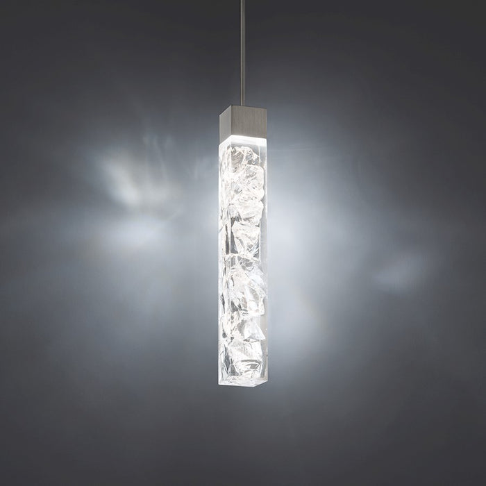 Modern Forms Minx 1Lt 13" LED Mini Pendant/3000K, Antique Nickel