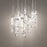 Modern Forms Minx 15Lt 23" LED Round Pendant/3000K, Nickel