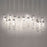 Modern Forms Minx 23Lt 54" LED Linear Pendant/3000K, Nickel