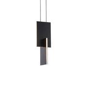 Modern Forms Amari 1 Light 5" LED Mini Pendant/3000K, Black - PD-79014-BK