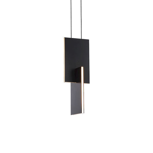 Modern Forms Amari 1 Light 5" LED Mini Pendant/3000K, Black - PD-79014-BK