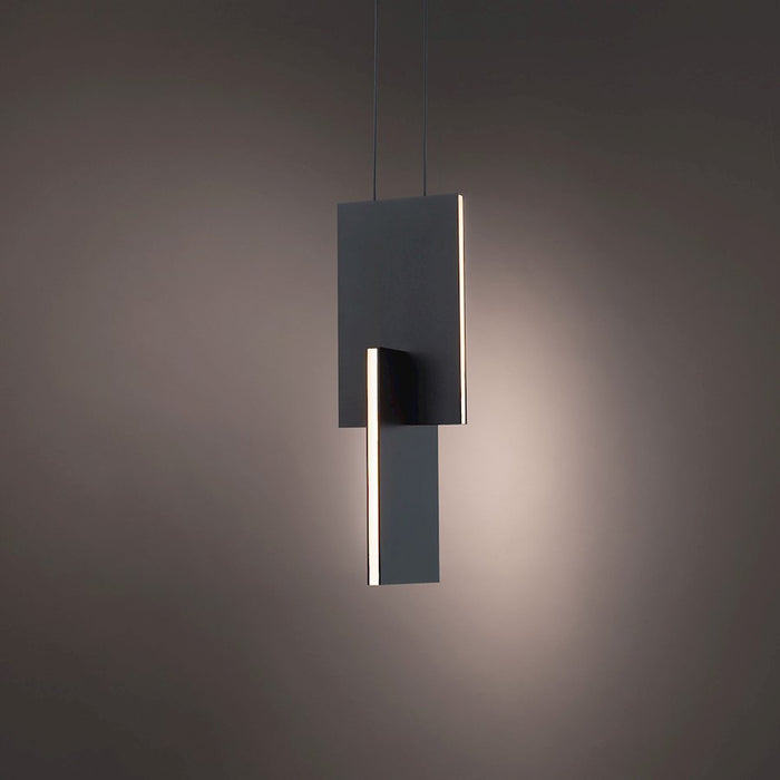 Modern Forms Amari 1 Light 5" LED Mini Pendant/3000K, Black