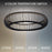 Modern Forms Lute 1Lt 28" LED Pendant, 3000K, Black/Frosted