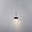 Modern Forms Double Bubble 1Lt 6" LED Pendant/3000K, Black