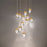 Modern Forms Double Bubble 15Lt 23" LED RD Pendant/3000K, Brass