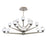 Modern Forms Double Bubble 37" LED 15Lt Chandelier/3000K, Nickel