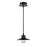 Modern Forms Suspense 1 Light LED Outdoor Pendant/3000K, Black