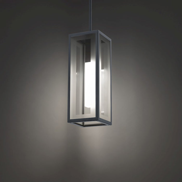 Modern Forms Cambridge 1Lt 16" LED 1Lt Pendant/3000K, Black